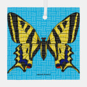 Swallowtail - Glazen Ornament (Achterkant)