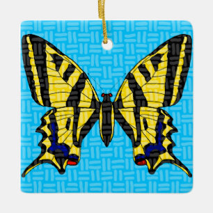 Swallowtail - Keramisch Ornament