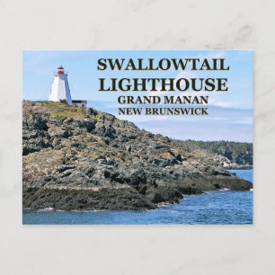 Swallowtail Lighthouse, Grand Manan N.B. Briefkaar Briefkaart