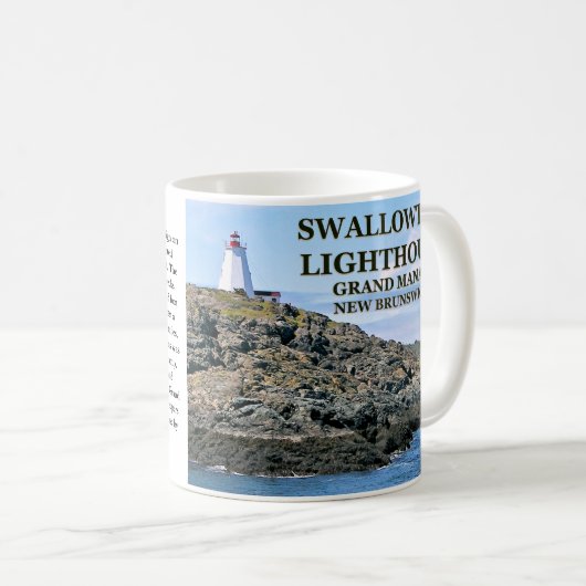 Swallowtail Lighthouse, Grand Manan, N.B. Mok (Voorkant rechts)