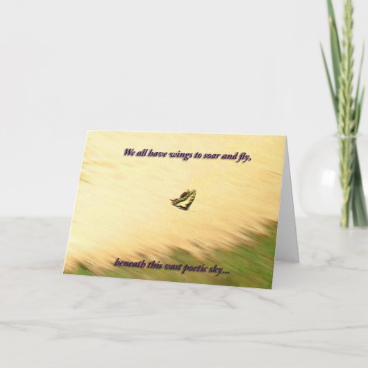 Swallowtail Monet Kaart (Voorkant)