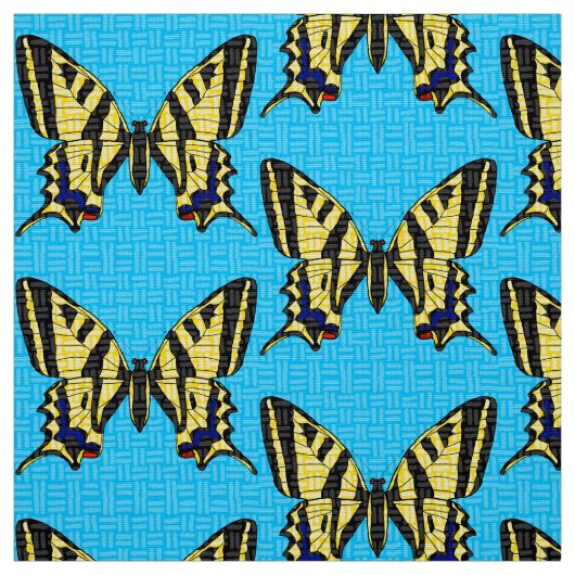 Swallowtail - Polyester Tissu tissé (Échantillon)