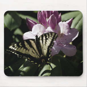 Swallowtail & Rhododendron Mousepad Muismat
