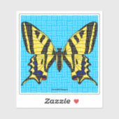 Swallowtail - Sticker (Feuille)