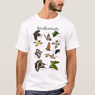 Swallowtails van de Wereld T-shirt-Shirt T-shirt