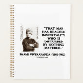 Swami Vivekananda Man bereikt imsteringsmateriaal Planner (Voorkant)