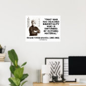 Swami Vivekananda Man bereikt imsteringsmateriaal Poster (Thuiskantoor)