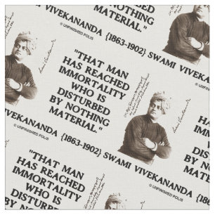 Swami Vivekananda Man bereikt imsteringsmateriaal Stof