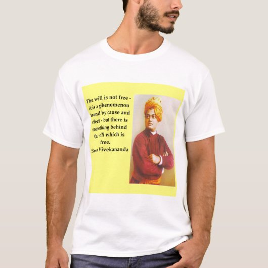 Swami Vivekananda T-shirt (Voorkant)