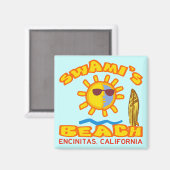 Swami's Beach Magneet (Voorkant / Achterkant)