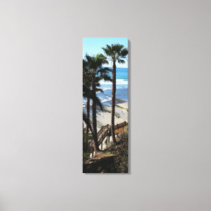 Swami's strand: Encinitas, CA Canvas Afdruk