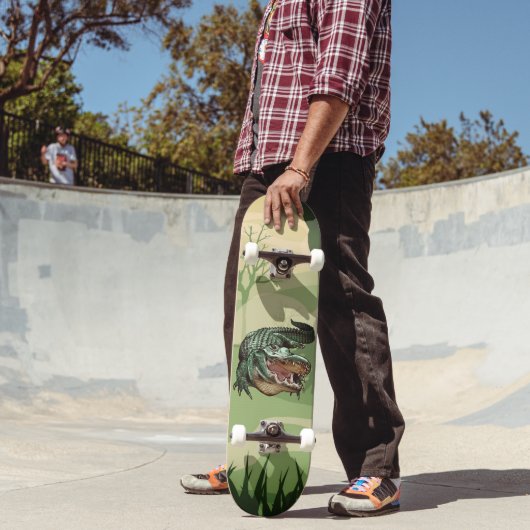 Swamp Alligator Gator Skateboard (Buiten 2)