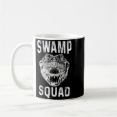 Swamp Alligator Squad Reptile Gator Lovers Funny Koffiemok (Links)