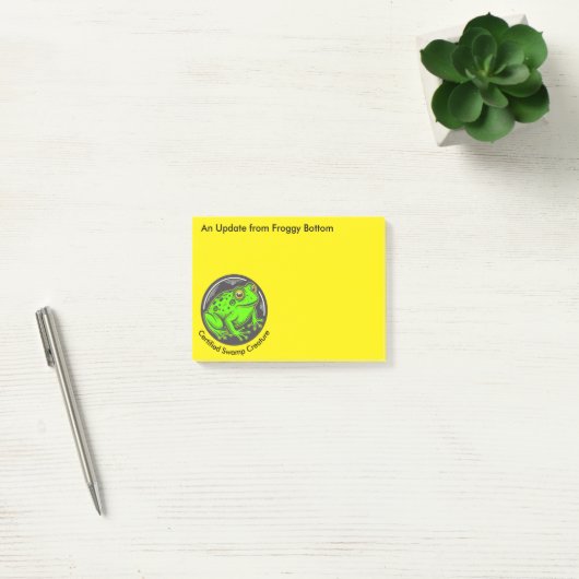 Swamp Creature Frog van Froggy Bottom Post-it® Notes (Kantoor)