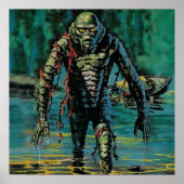 Swamp Creature Poster (Voorkant)
