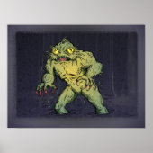 Swamp Creature Poster (Voorkant)