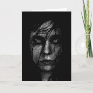 Swamp Demon Greeting Card Kaart