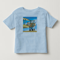 Swamp Ding Duck Biplane Toddler T-Shirt