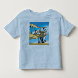 Swamp Ding Duck Biplane Toddler T-Shirt