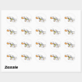 Swamp Ding Duck Take-Off Sticker (Vel)