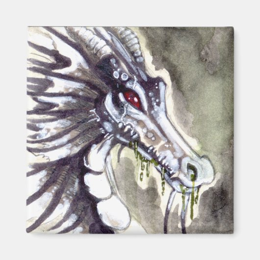 Swamp Dragon Magnet Magneet (Voorkant)