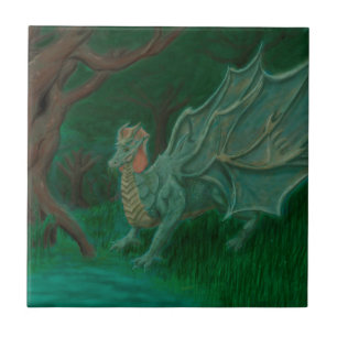Swamp Dragon Tegeltje