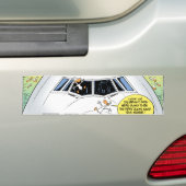 Swamp Ducks Plane Crash Bumpersticker (Op auto)