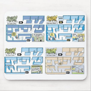 Swamp Dump Rats Maze Mousepad Muismat