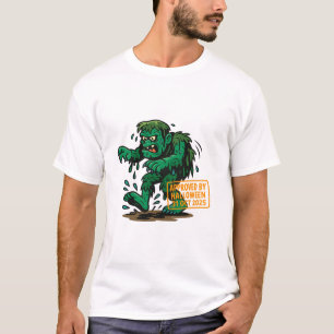 Swamp Monster Cartoon - Goedgekeurd door Halloween T-shirt