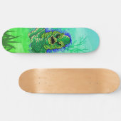 Swamp Monster Scary Fun Skateboard (Horizontaal)