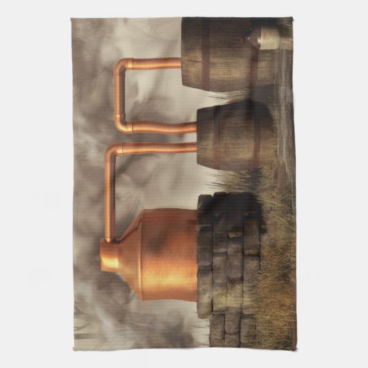 Swamp Moonshine Theedoek (Verticaal)