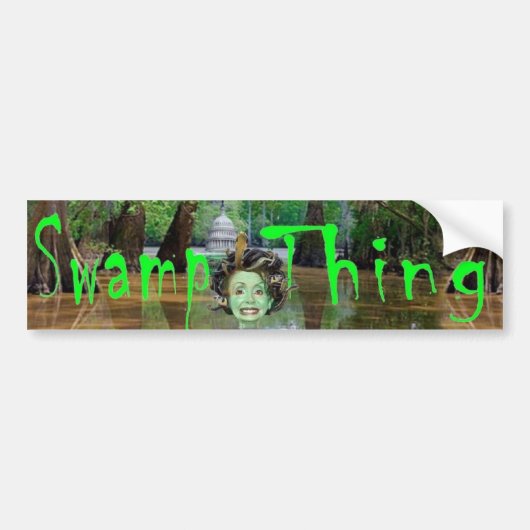 SWAMP THANS 4 BUMPERSTICKER (Voorkant)