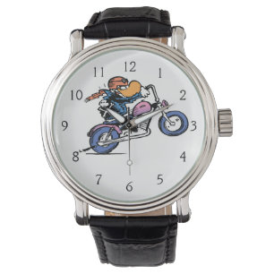Swamp Wild Duck Wheelie Horloge
