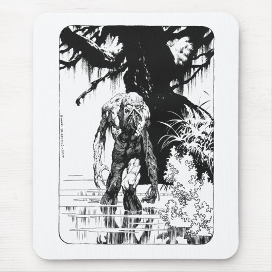 Swamp Zombie Mousepad Muismat (Voorkant)