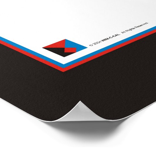 SWAN - ABSTRACTE OMZETTINGSSTART - DA0501AC POSTER (Hoek)