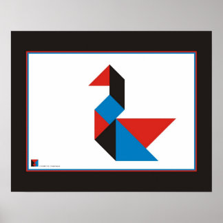 SWAN - ABSTRACTE OMZETTINGSSTART - DA0501AC POSTER