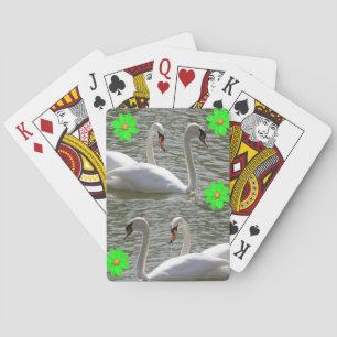 Swan-afspeelkaartdeck Speelkaarten