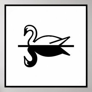 Swan Art déco
