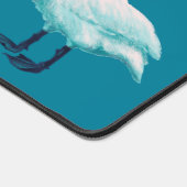 Swan Avec Le Chapeau Haut Quirky Drôle Oiseau Art (Coin)