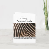 Swan Baby Faire-part (Dos)