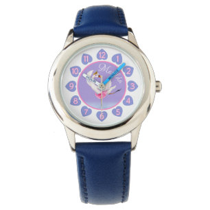 Swan ballerina op de waterverf van het meer met pa horloge