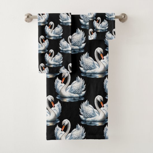 Swan Birds Design Motif (En situation)