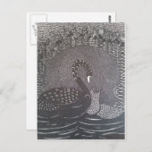 Swan Briefkaart (Voorkant / Achterkant)