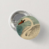 Swan Button (Voorkant /achterkant)