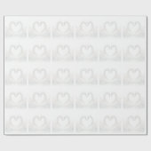 Swan Cadeaupapier (Vlak)