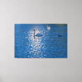 Swan Canvas Afdruk (Voorkant)