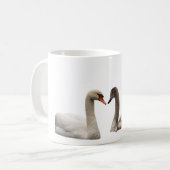 Swan Connection Mug – Grace and Nature in Harmony (Devant gauche)