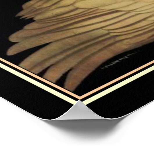 "Swan Dancer" Nanni Art Déco Imprimer (Coin)