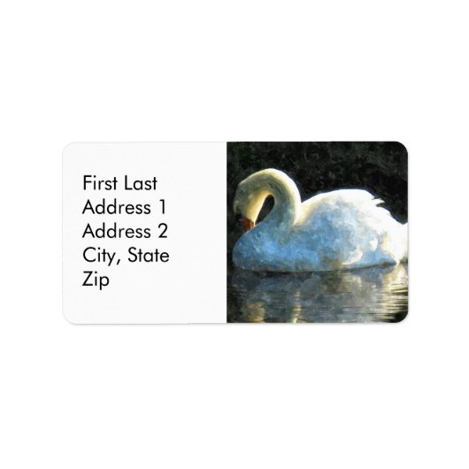 Swan Etiket (Voorkant)