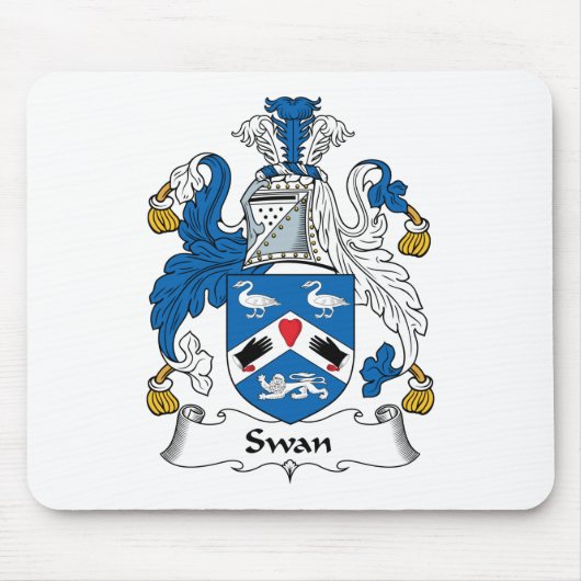 Swan Family Crest Muismat (Voorkant)